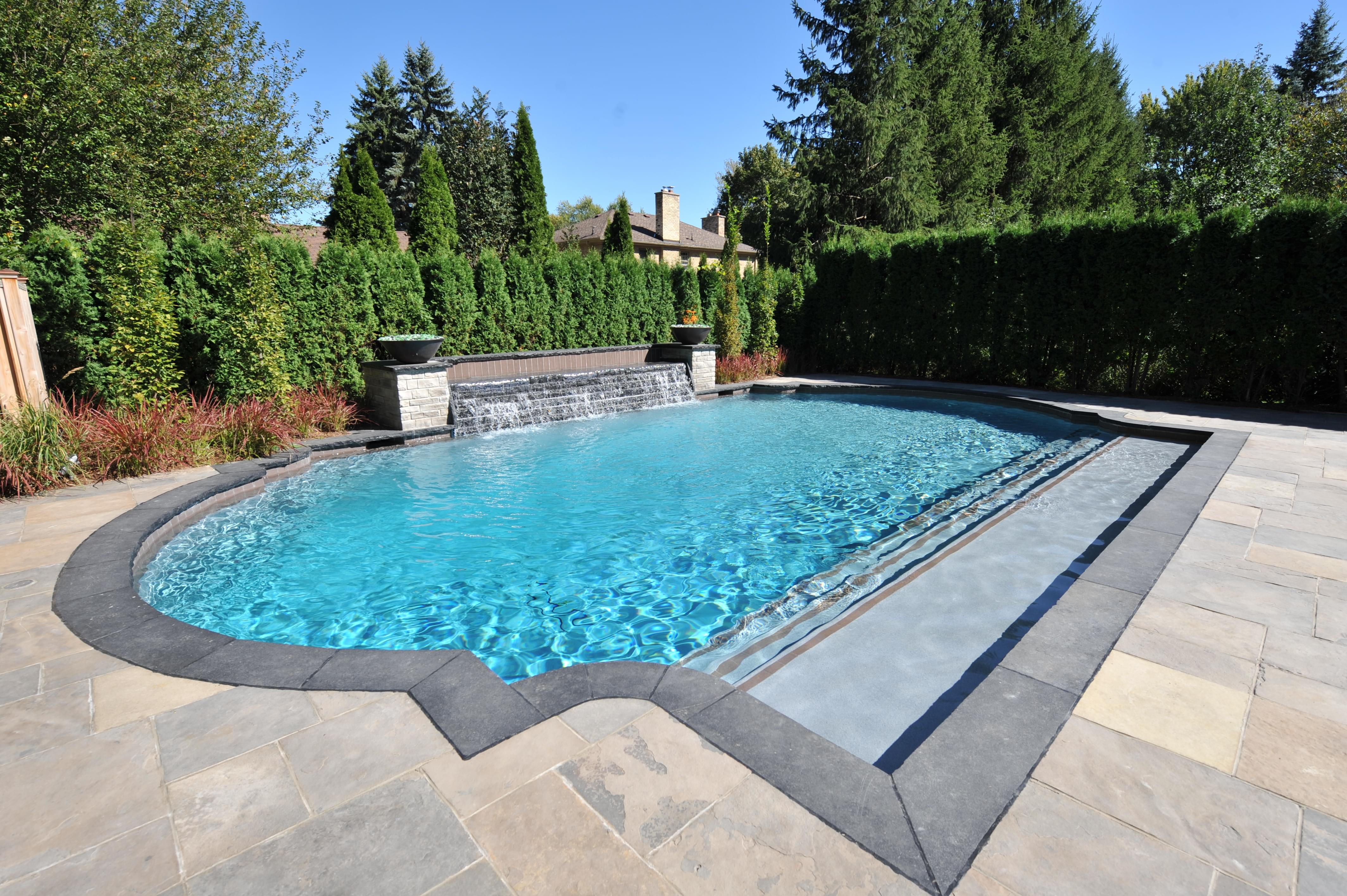 Image of beach swimming pool